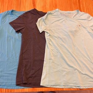 3 Small Under Armour Shirts